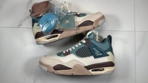 Nike Air Jordan 4 Reps "Snorlax Custom"