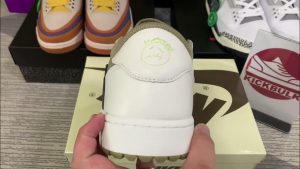 Fake Travis Scott x Air Jordan 1 Low Golf